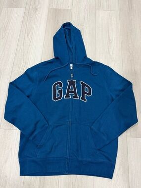 GAP dark blue green Full-Zip Hoodie